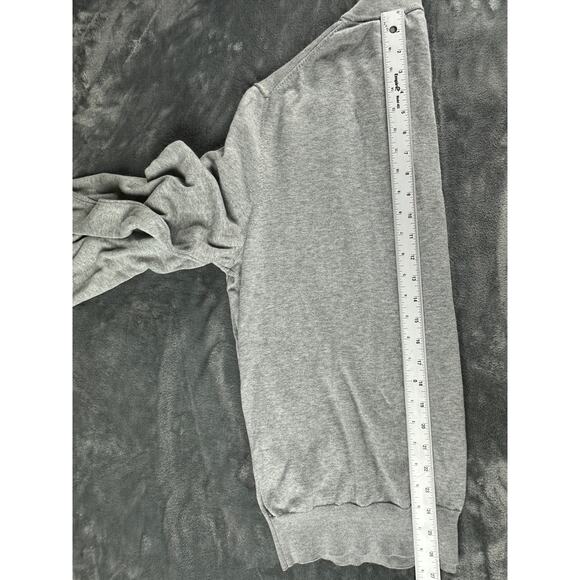 Brooks Brothers Mens Large Gray quarter zip sweater pullover supima cotton - Picture 8 of 14